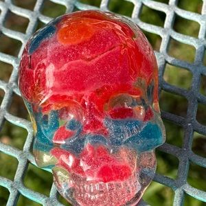 Custom skull with candy inside